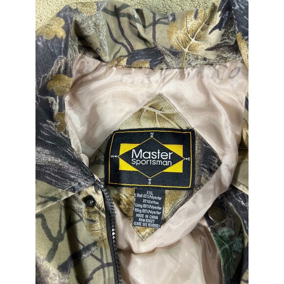 Master Sportsman Men's Duck Deer Fishing Leaf Hunting Camouflage Jacket Size XXL - Picture 8 of 12
